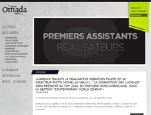 Tablet Screenshot of omada.ca
