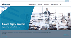 Desktop Screenshot of omada.dk